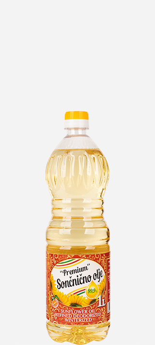 Plastenka sončničnega olja 1 liter